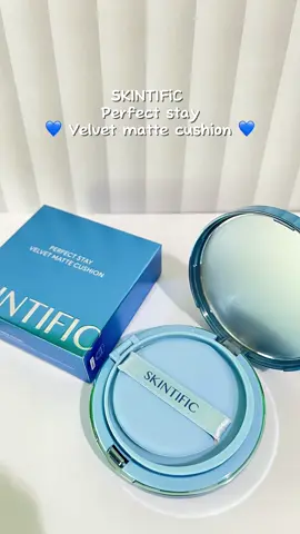 My fav cushion skintific blue wajib cobain 💙✨ #cushion #skintific #skintificblue 