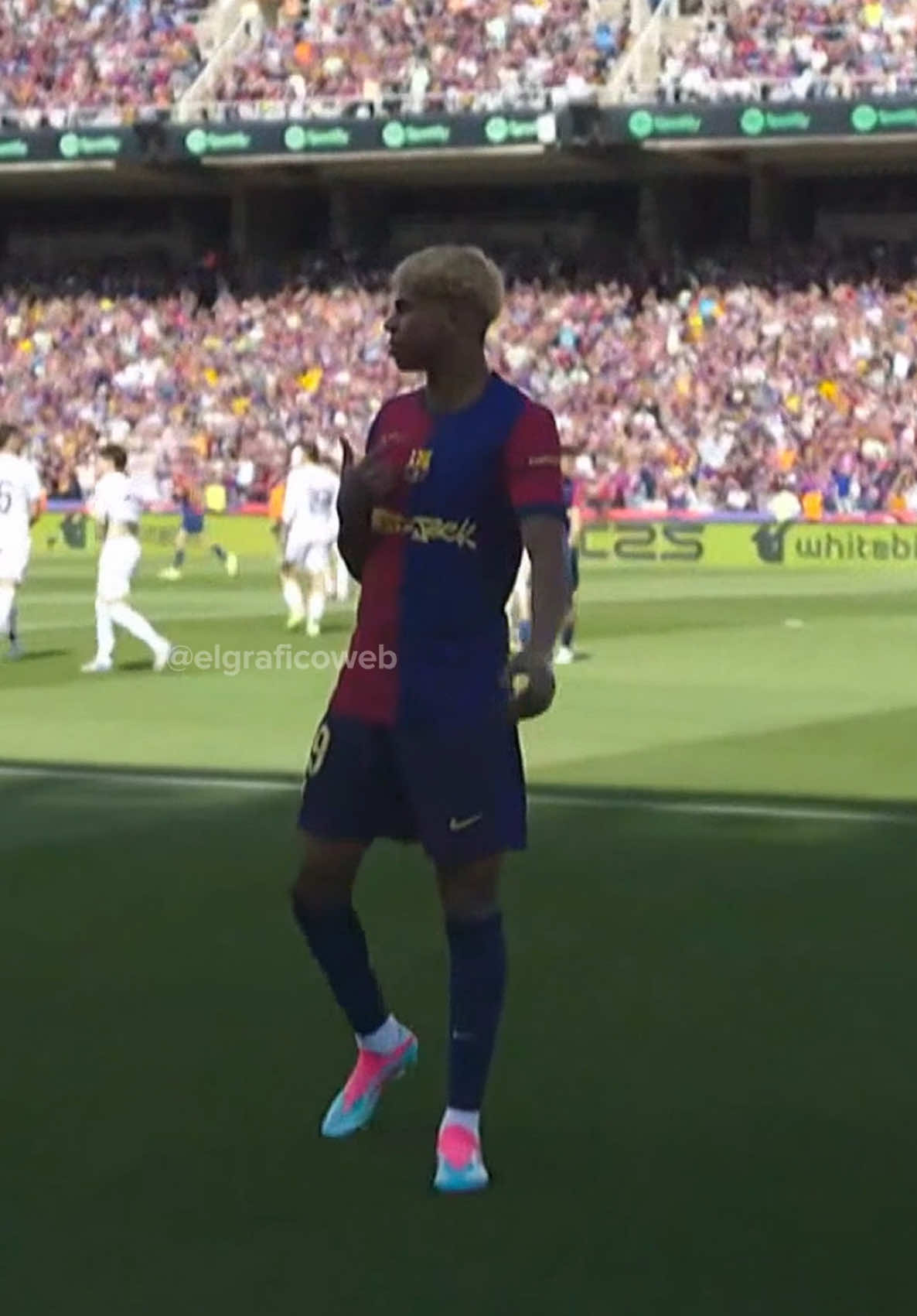 Otra locura de Lamine (al Madrid) 🔥