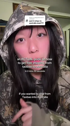 Replying to @edelgardlovebot #greenscreenvideo  YA TAOBAO FREE SHIPPING GUIDE IS HERE also some important points i’m gonna write down here:  - item MUST have a green truck icon to be eligible for free shipping  - must spend above $70 for free shipping - DO NOT buy things with the intention to refund/return #taobao #taobaohaul #taobaoguide 