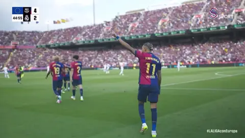 🔥 BARCELONA DURDURULAMIYOR!!! ⚽ Raphinha önce topu kaptı sonra kendisinin 2. takımının 4. golünü attı! @bitherokripto #reklam