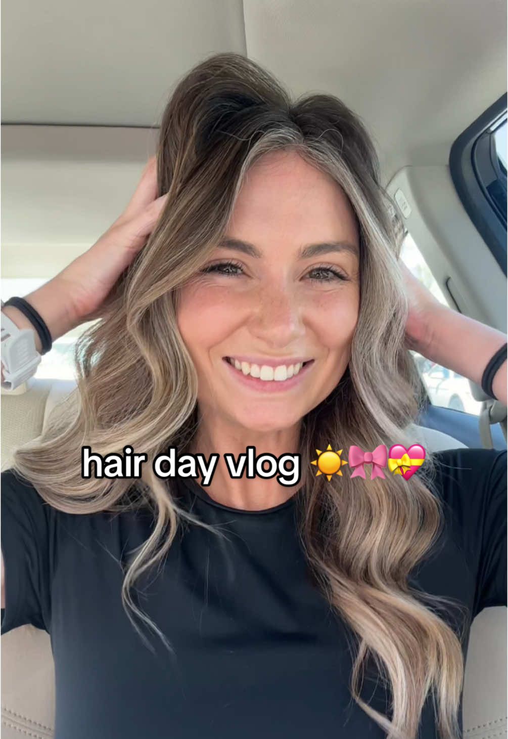 my favorite days of the yearrrr. hair day!!💕  @gadaboutsalons #hairday #hairdayvlog #arizona #hairstylist #arizonahairstylist #summerhair #hairinspo #hairtransformation 