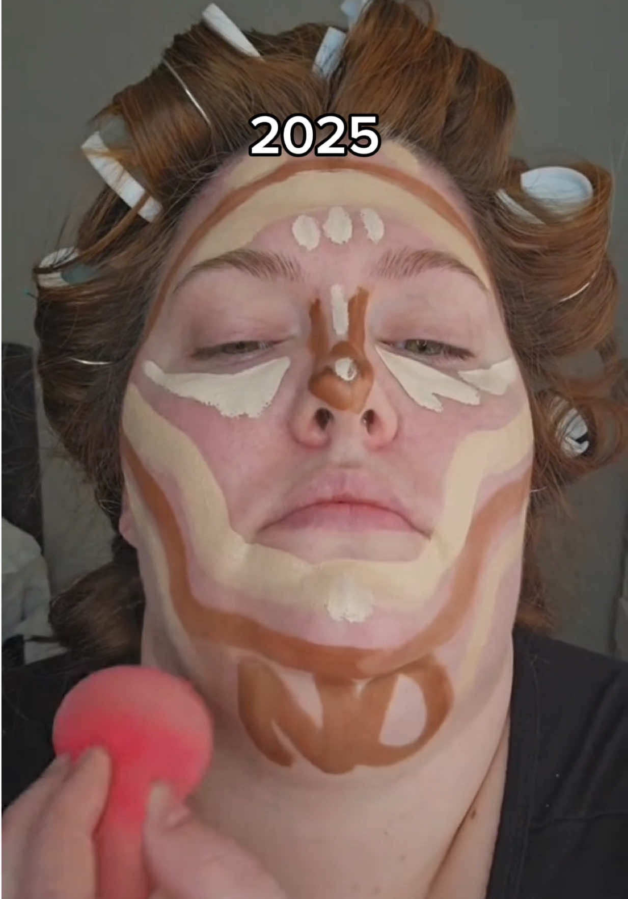 Doing makeup in 2025 be like… 😅💸🤷🏼‍♀️ #lol #funny #comedy #makeup #rich #poor 