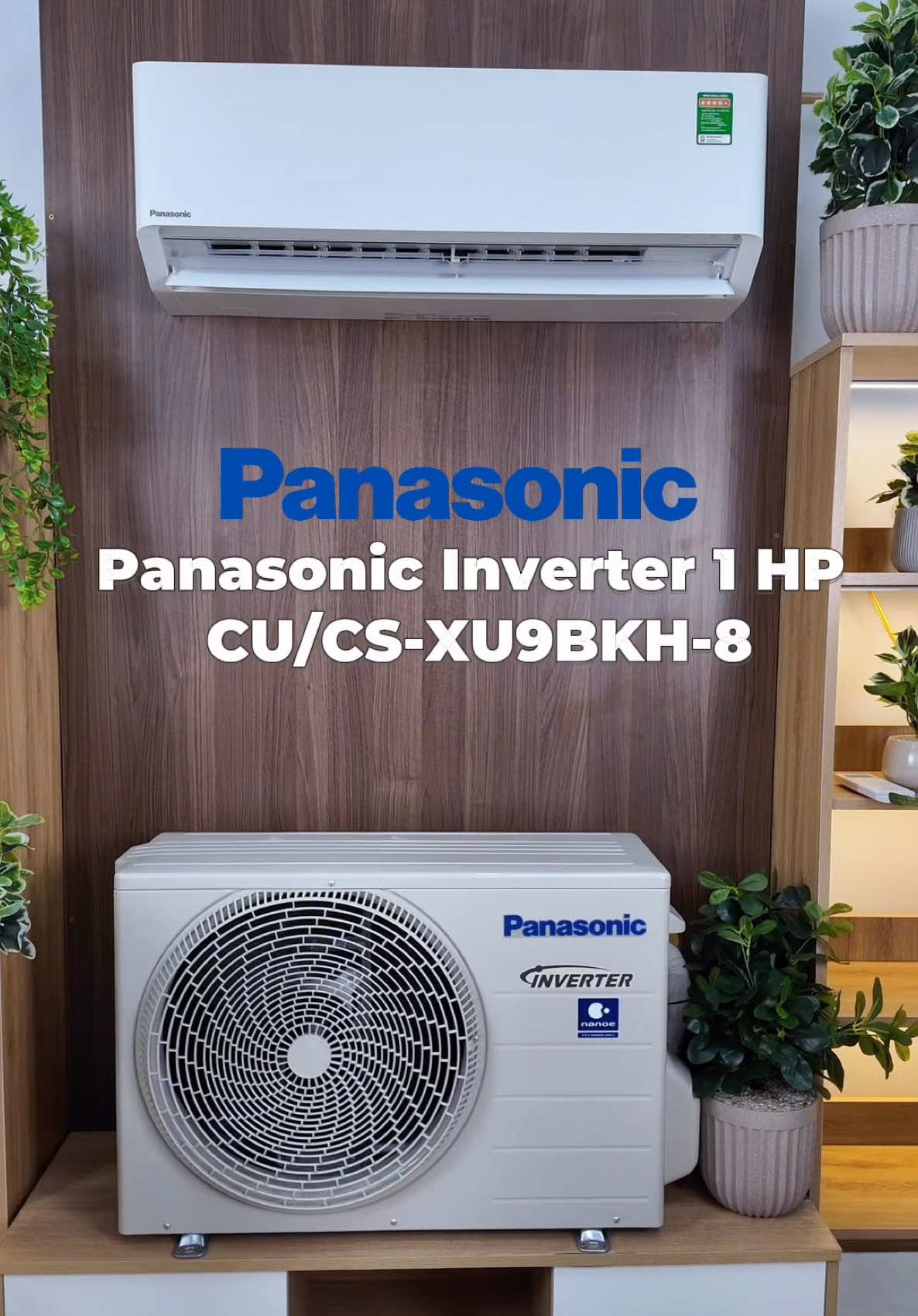 Máy lạnh Panasonic Inverter 1 HP CU/CS-XU9BKH-8  - #maylanh #Panasonic #dienmayxanh #dmx 