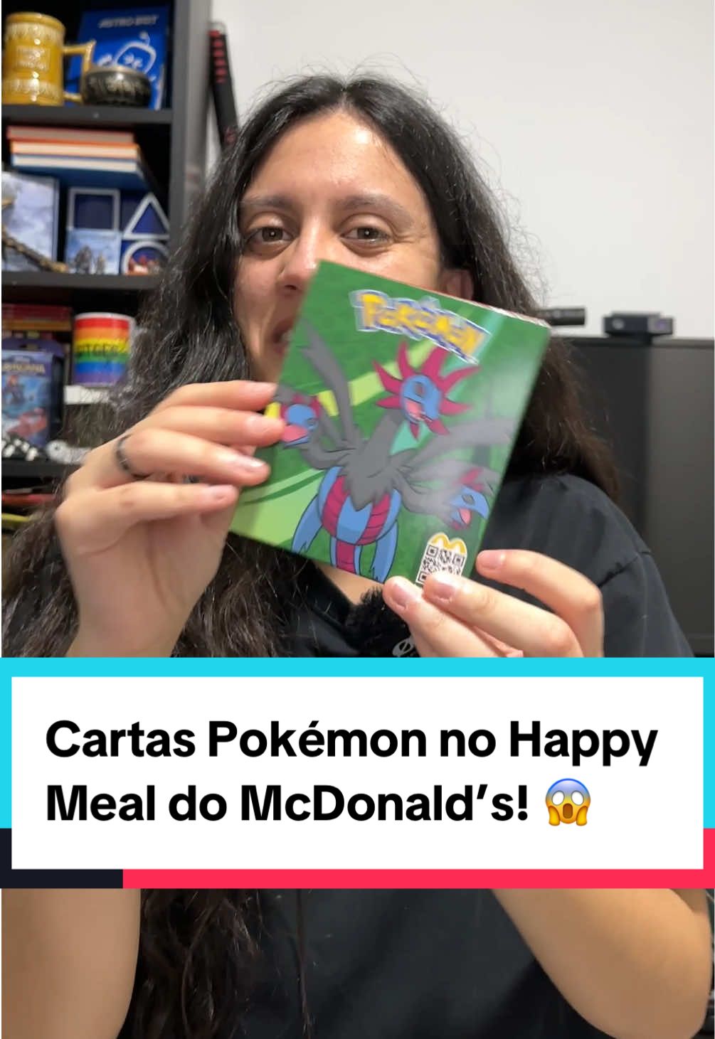 O McDonald’s tem agora cartas Pokémon no Happy Meal! Vejam só o que me calhou no primeiro pack! 😱 #pokemon #pokemoncards #gaming #GamingOnTikTok #portugal🇵🇹 #paratiiiiiiiiiiiiiiiiiiiiiiiiiiiiiii 