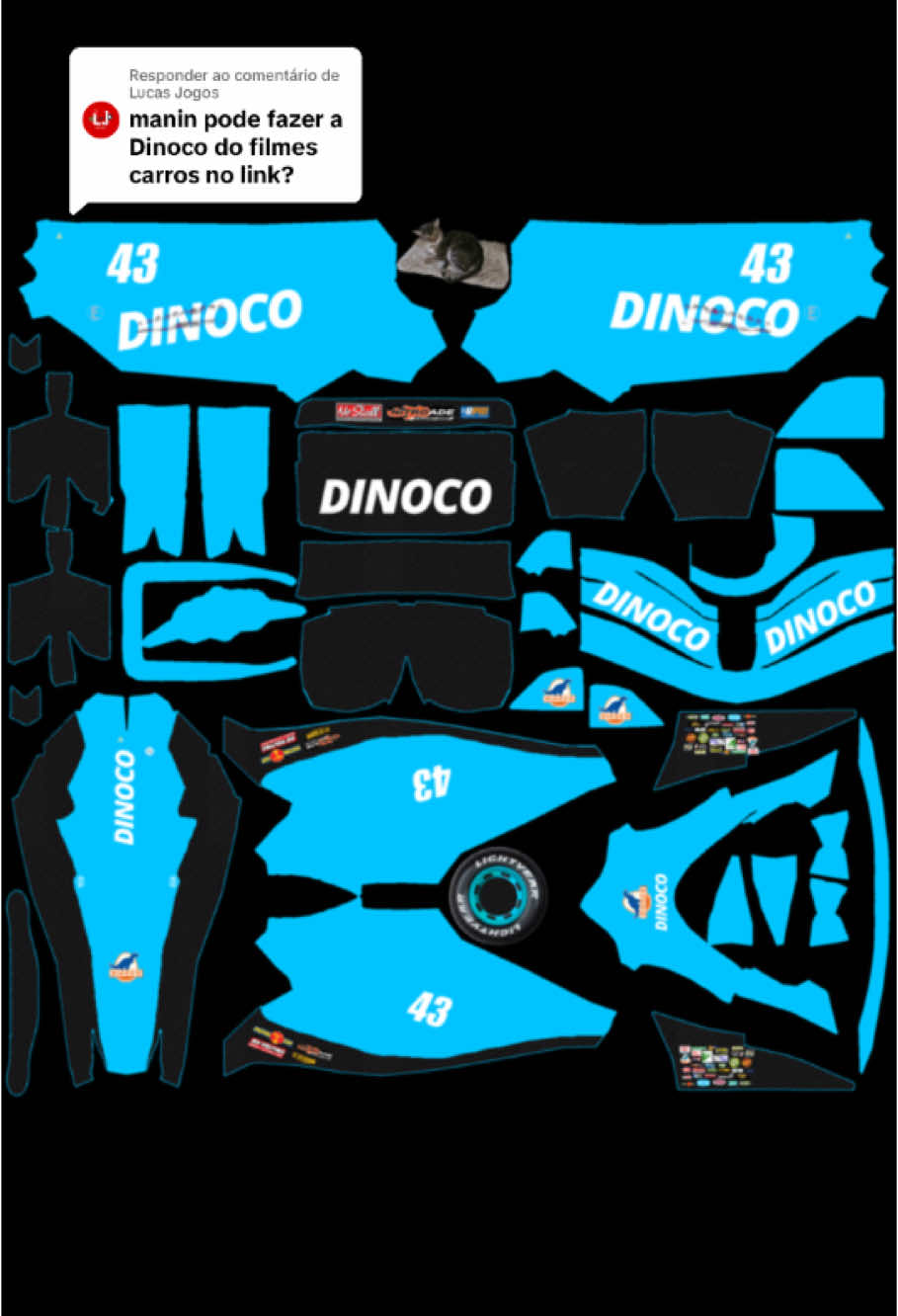 Respondendo a @Lucas Jogos link na bio (pasta 11 my team)  🏎️ #fyp #monoposto #mcqueen #fyy #monopostotexturas 