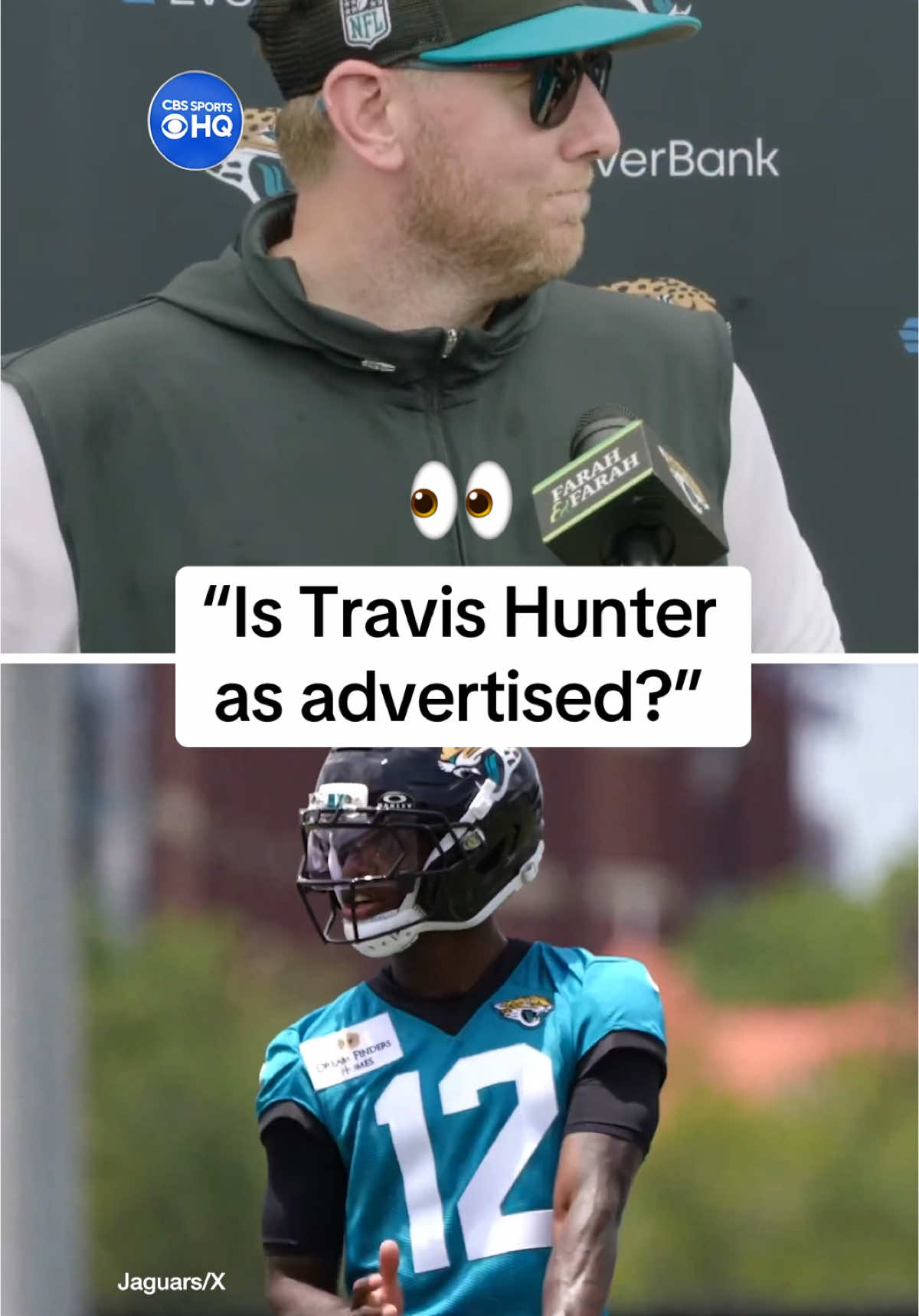 “Really hard to tell in this kind of setting.” #nfl #nfltiktok 