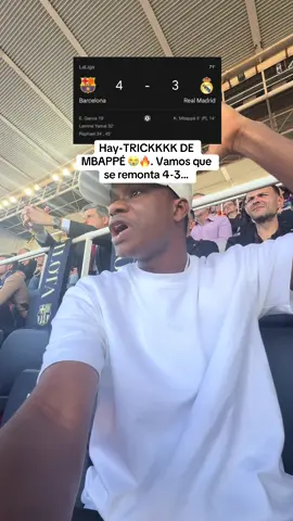 Hat-TRICKKK DE MBAPPÉ. Vamos que se remonta 4-3… 😭