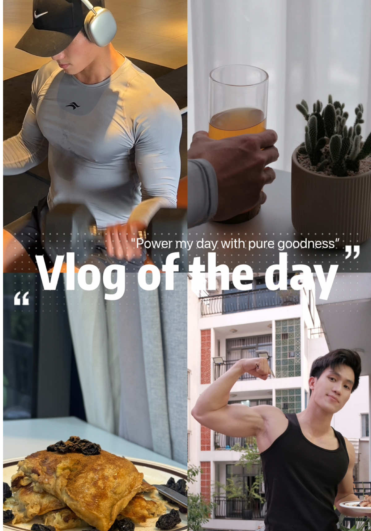 A look at my daily life >>> My day starts with movement-gym first, always. Training clears my mind and sets the tone for everything else. I fuel my body with clean meals, stay hydrated. Growth isn't just in the muscles. It's in the mindset, the habits, and the way I show up daily. #Vlog #dailyvlog #DailyRoutine #gymvlog #workoutvlog #routine #daily #Fitness #healthy #healthylifestyle #SelfImprovement #motivation #inspiration #fyp #viral #trending #explore #thainguyenkim 