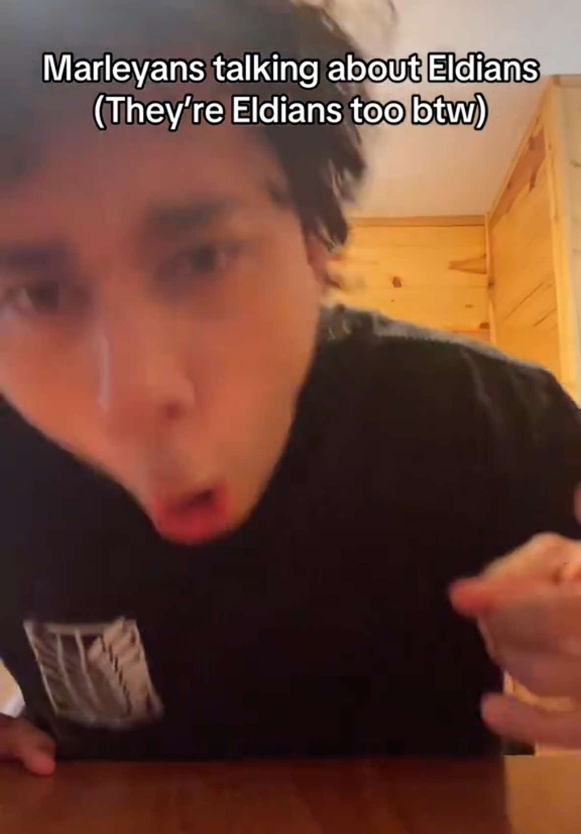 How you hate on your OWN race😔 #leviackerman #erenjeager #shingekinokyojin #erenyeager #AOTMEMES #AttackOnTitan #AOT #fypシ #mikasaackerman #anime 