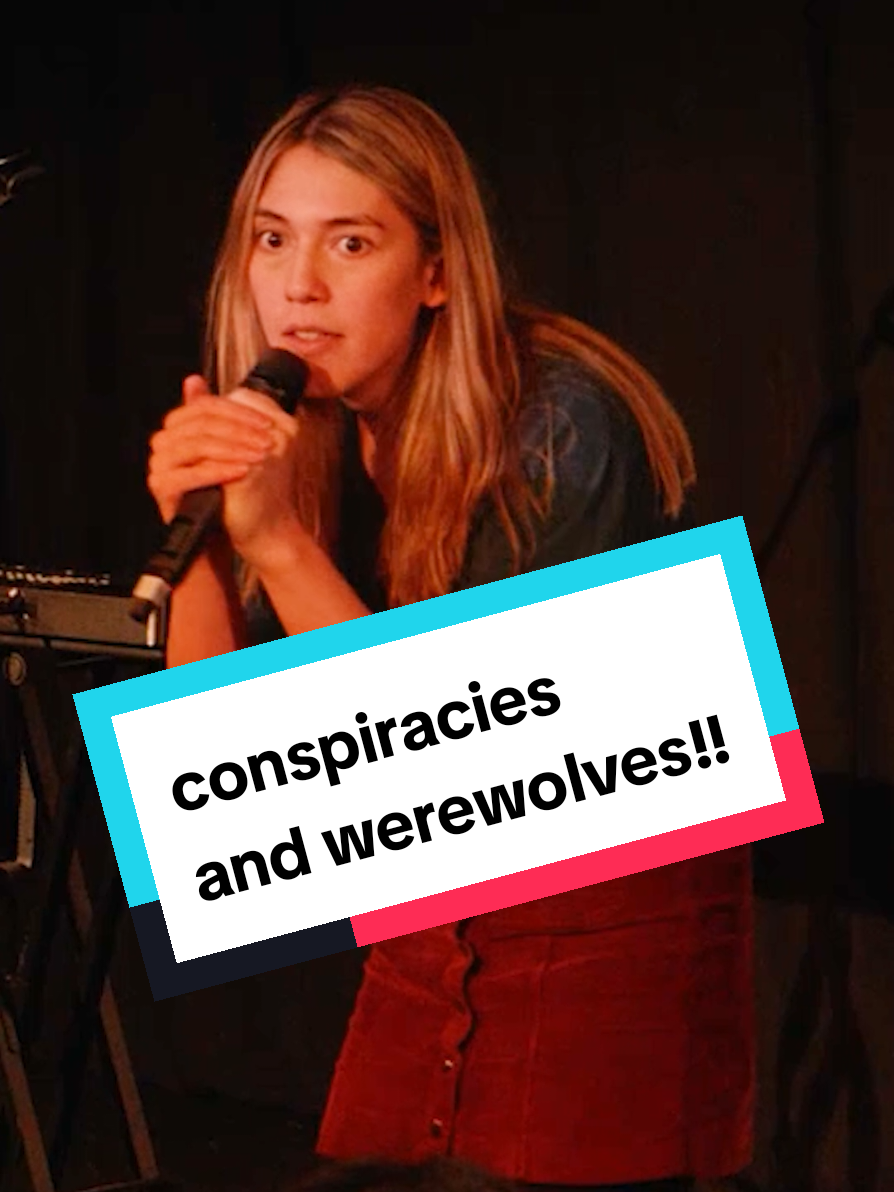 awooo says the wolf. awooo. also ty to Erica @pipfilms for filming! x  #trans #mtf #lgbt #conspiracies #standupcomedy #silly #werewolf #moonlanding #lgbtq #comedy #transcomedy 