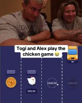 Togi and Alex play the chicken game 😭 #kickstreaming