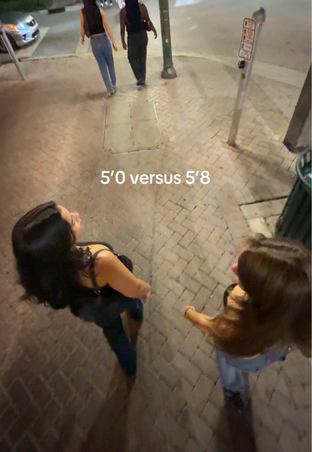 99.9999% accurate POV of us walking together