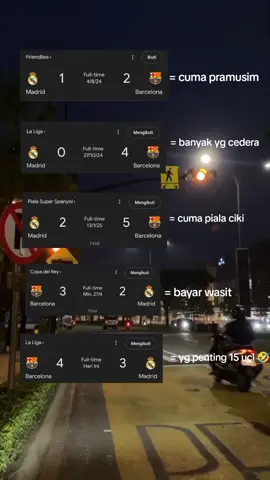 mau alasan apa lagi demit 🤣 #barcelona #realmadrid 