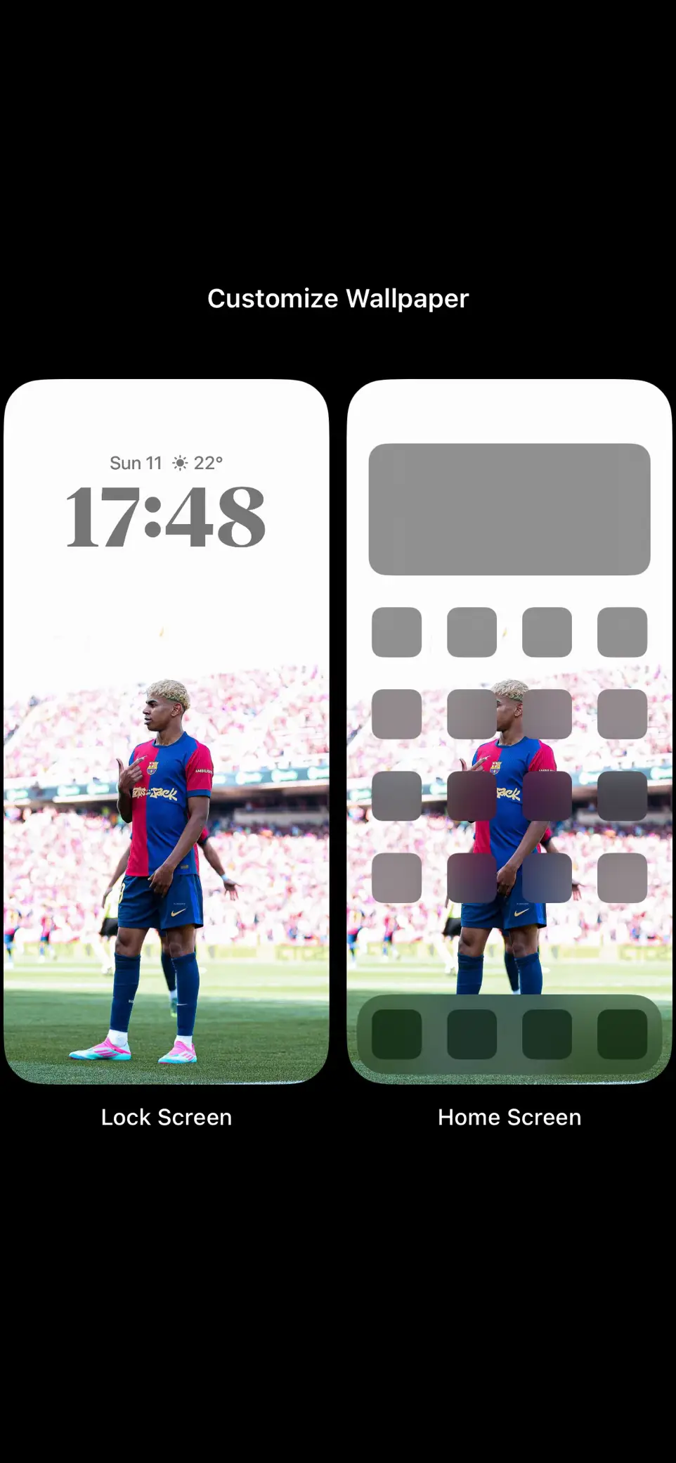 4K Wallpapers | Lamine Yamal ❤️💙 #fcbarcelona #lamineyamal #laliga #wallpaper 