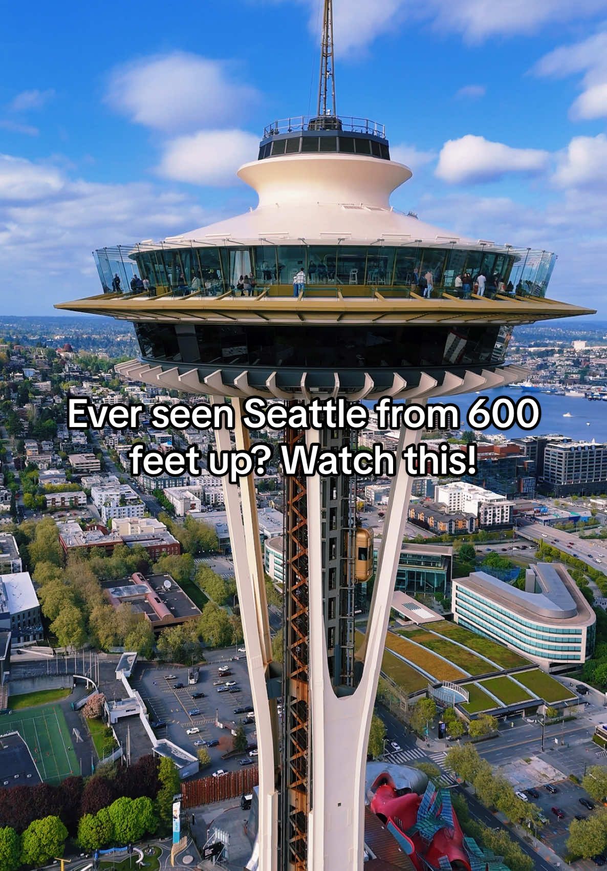 Exploring Seattle’s Iconic Space Needle In this video, I visit the legendary Space Needle — the heart of Seattle’s skyline. At 605 feet tall, the view from the top is absolutely stunning: mountains, city, and sea all in one frame. Come along for this unforgettable ride to the sky! #fyp #seattle #spaceneedle #travelvideo #seattleviews #pnwlife #mustsee #cityview #bucketlist #viralvideo #foryoupage #skyview #seattletiktok #travelvlog 