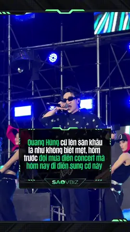 Tongtai lên sân khấu như được nạp năng lượng, sung thì thôi nhé !!! #hautruongsukien #tiktokgiaitri #saovbiz #anhtraisayhi #quanghungmasterd 