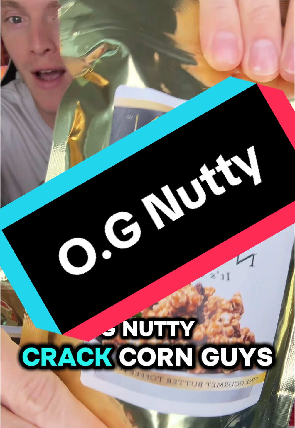 Introducing the O.G Nutty Poppin toffee. #candy #popcorn #snack #latenightsnack #latenightcravings #toffee 