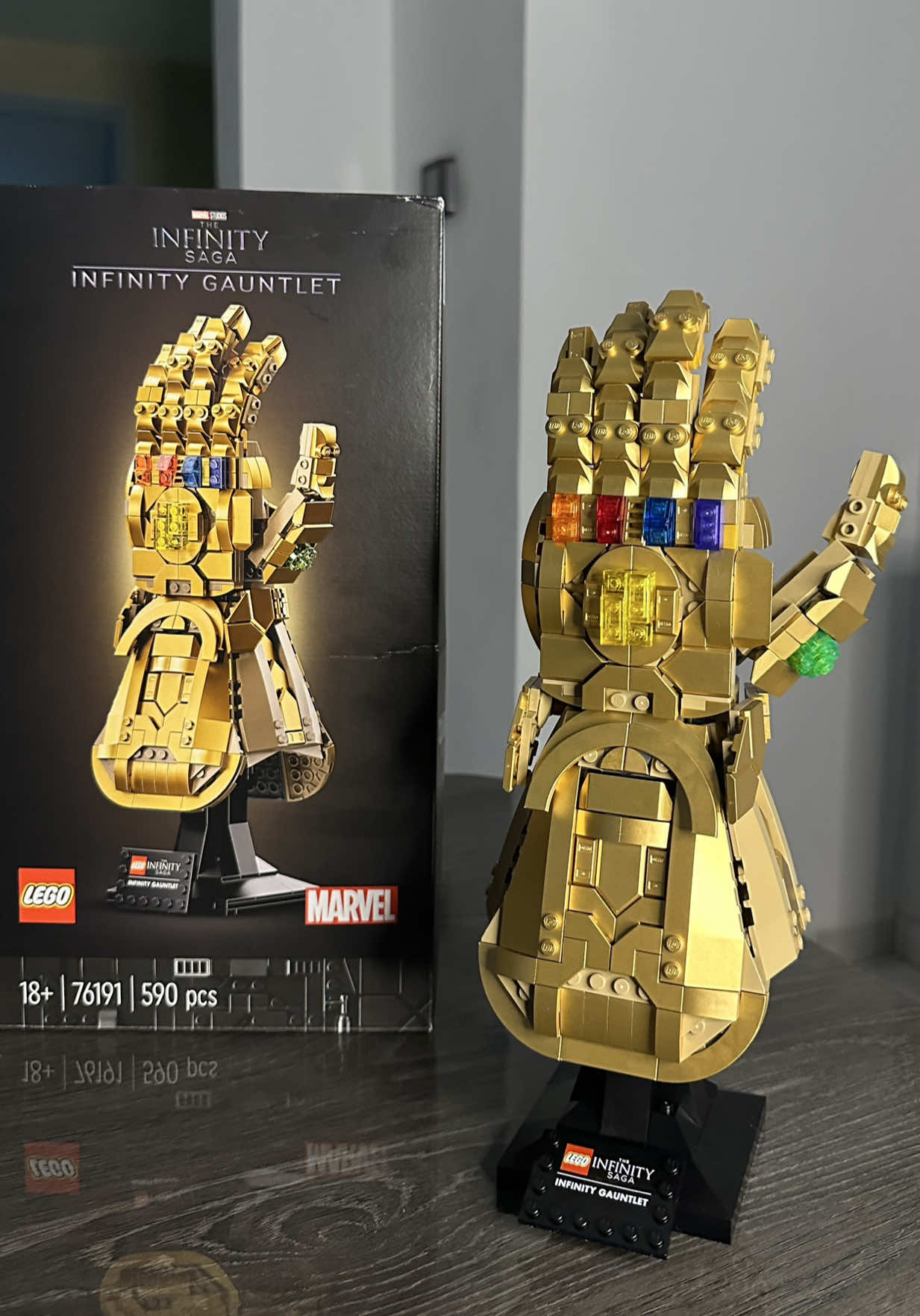 Lego MARVEL 76191 - Infinity Gauntlet 🤚🏻 #lego #legotiktok #fyp #pourtoi #legoset #avengers #thanos #marvelstudios #endgame #avengersinfinitywar 