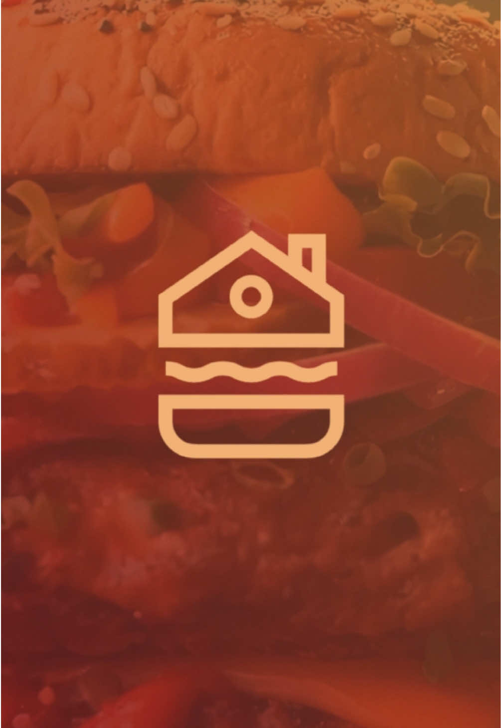 وش يصير لو دمجنا البرجر مع البيت ؟ 🍔 ✖️🏠 تابع كيف صنعنا شعار يجمع بينهم في تصميم واحد ! #tiktokart #تصميم_شعارات #LearnOnTikTok #جرافيك_ديزاين #graphicdesign #logodesign #zedesigns 