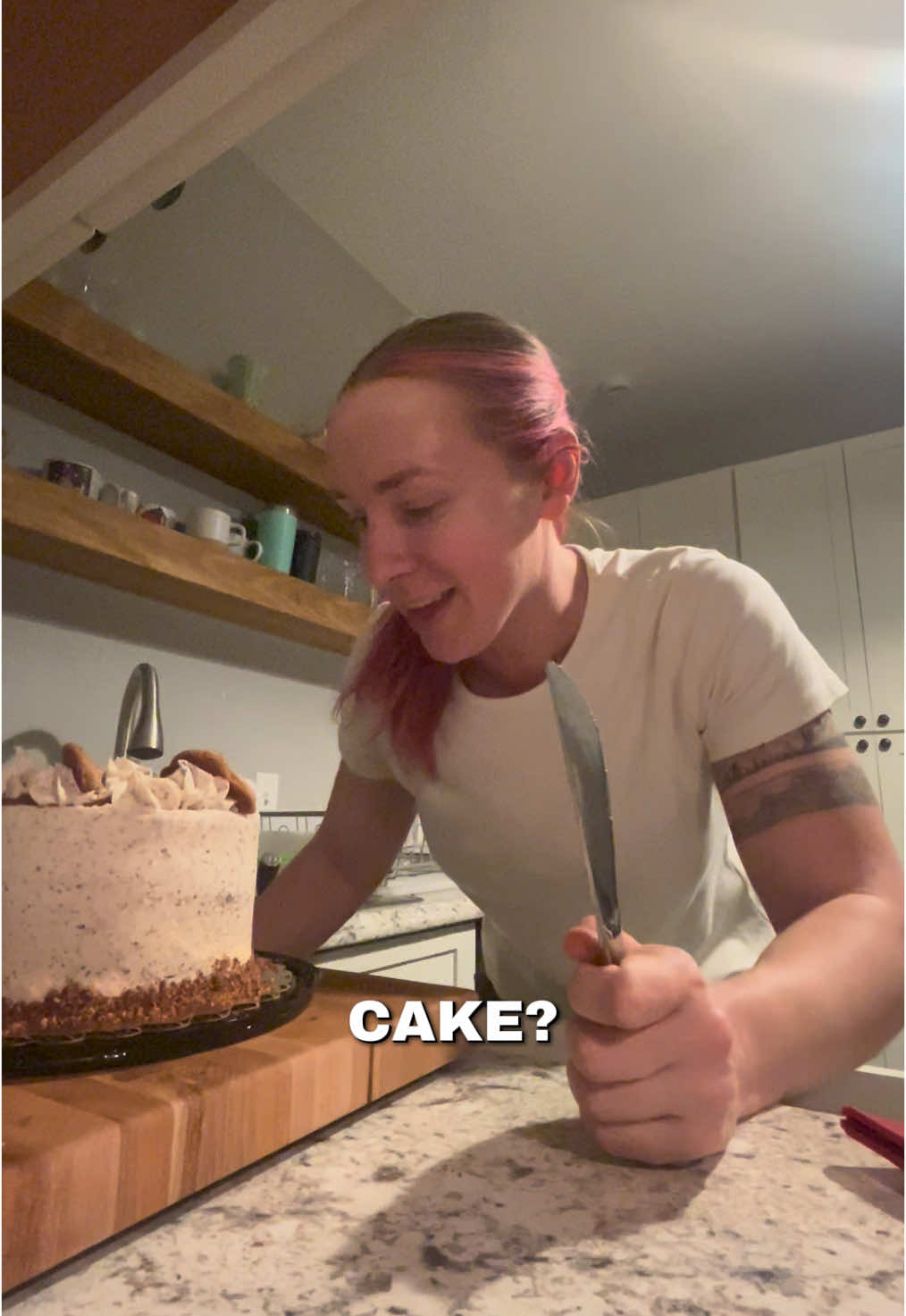 @Whole Foods Market viral Brown Butter Cookie Caramel Crunch cake taste test #wholefoods #cakesoftiktok #tastetest #viral #memes #freewill #thankmelater 