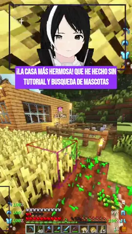 conversando sobre mi casa hermosa sin tutorial y lo que me gustaria tener mas en este mundo de mibnecraft.#Minecraft #Construcción #CasaHermosa #TutorialMinecraft #Gaming
