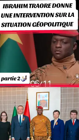 très pertinente intervention chirurgicale du capitaine Ibrahim Traoré 🇧🇫 sur RT 🇳🇱