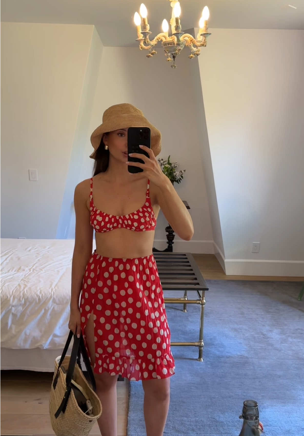 I could kiss @J.Crew on the mouth for making this set 🤌🏻💋 literally so cute for summer. Nothing better than red and polka dots hehe  #summeroutfit #bikini #summerbikini #whatshewore #outfitdiaries #outfitideas #summeroutfitinspo #bikinioutfit #bikinicoverup #jcrew #chicstyle #lookdujour #outfitdujour #vacationoutfits #outfitinspiration #outfitoftheday #fitcheck #simplestyle #pinterestaesthetic #parisianstyle #europeoutfitinspo #summervacation #lookbook #styleinspo 
