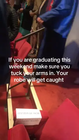 It’s funny because they told us this before we walked in 😂 #fyp #viral #graduation 