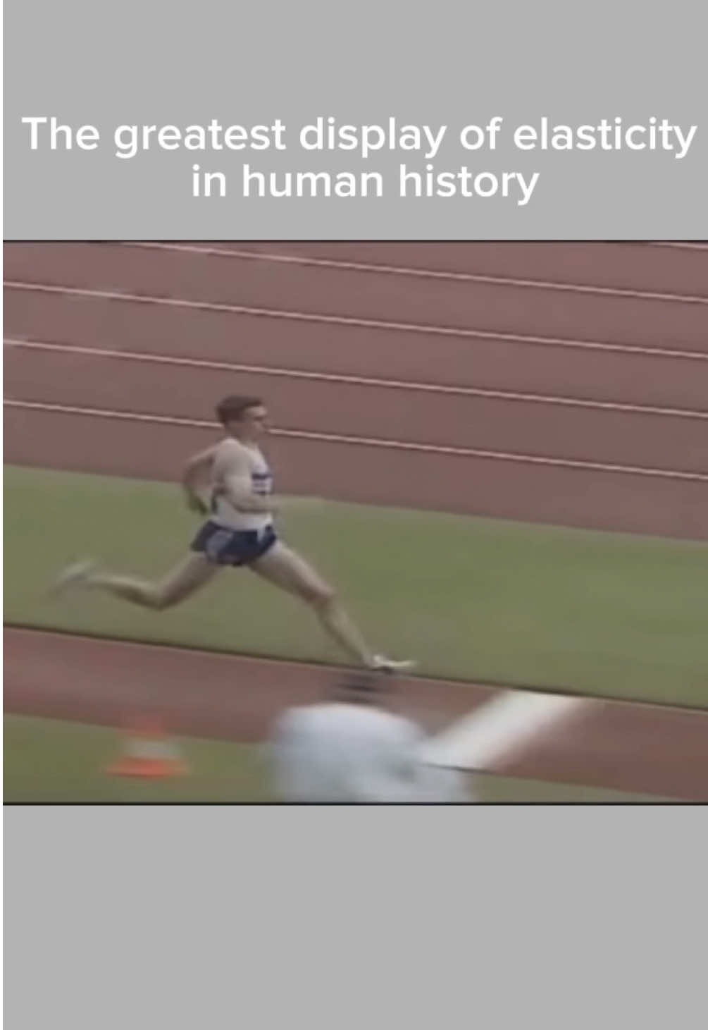 The jump that will never be beaten… #sprinting #athletics #trackandfield #triplejump 