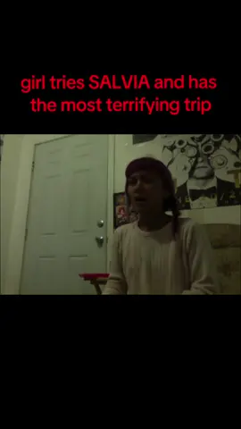 girl tries salvia and FREAKS out after bad trip  #badtrip #spirituality #spiritual #salvia #trip #tripreport #girls #friends 