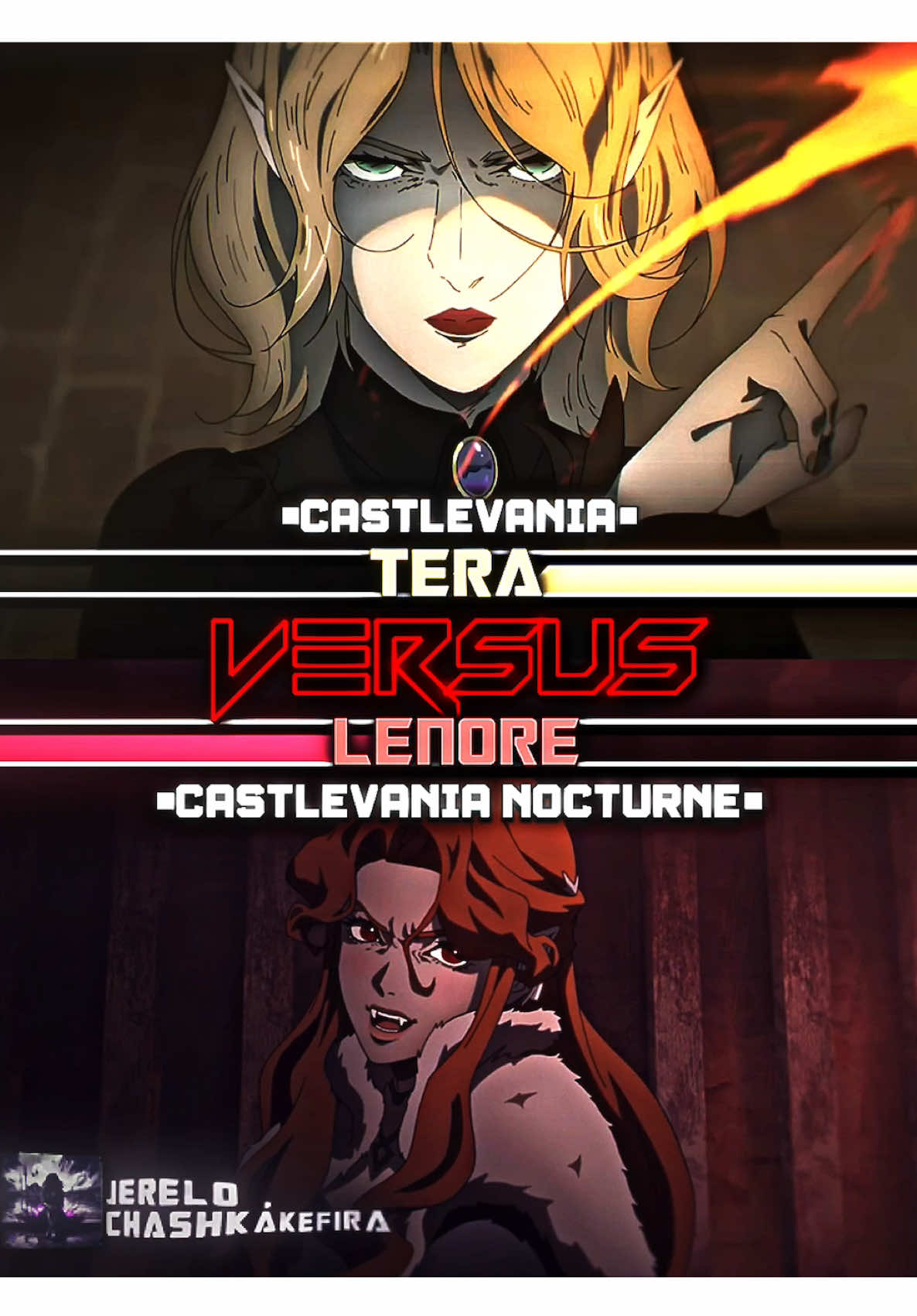Lenore (S4) vs Tera (Vampire Form) || VS BATTLES || #tera #teracastlevania #lenorecastlevania #lenore #vsedits #vsbattles #vsdebates #vs #lenorevstera #vampires #vamp #vamps #castlevanianocturne #castlevania #carmillacastlevania #striga #morana #ilyjawanni #jawanniii  