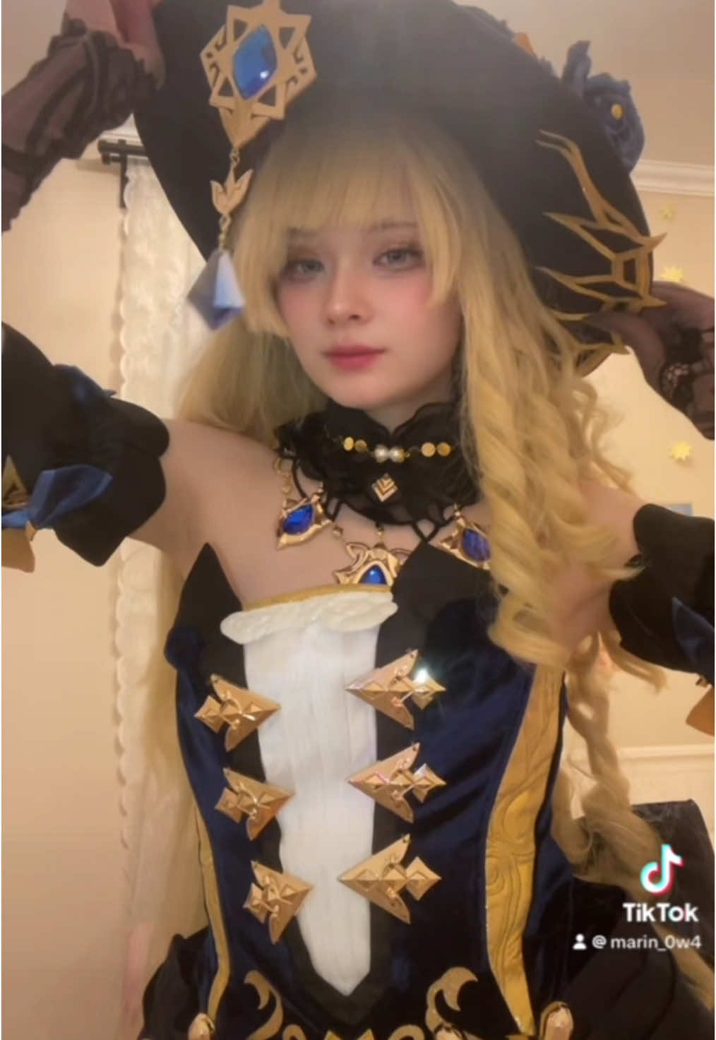 Тгк: Марин в мире косплея #cosplay #Marin #геншин #genshin #фурина #furina #navia #косплей #навия 