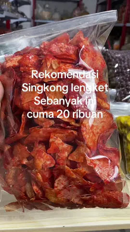 500gr Keripik Singkong Lengket pedes manis #singkong #singkonglengket 