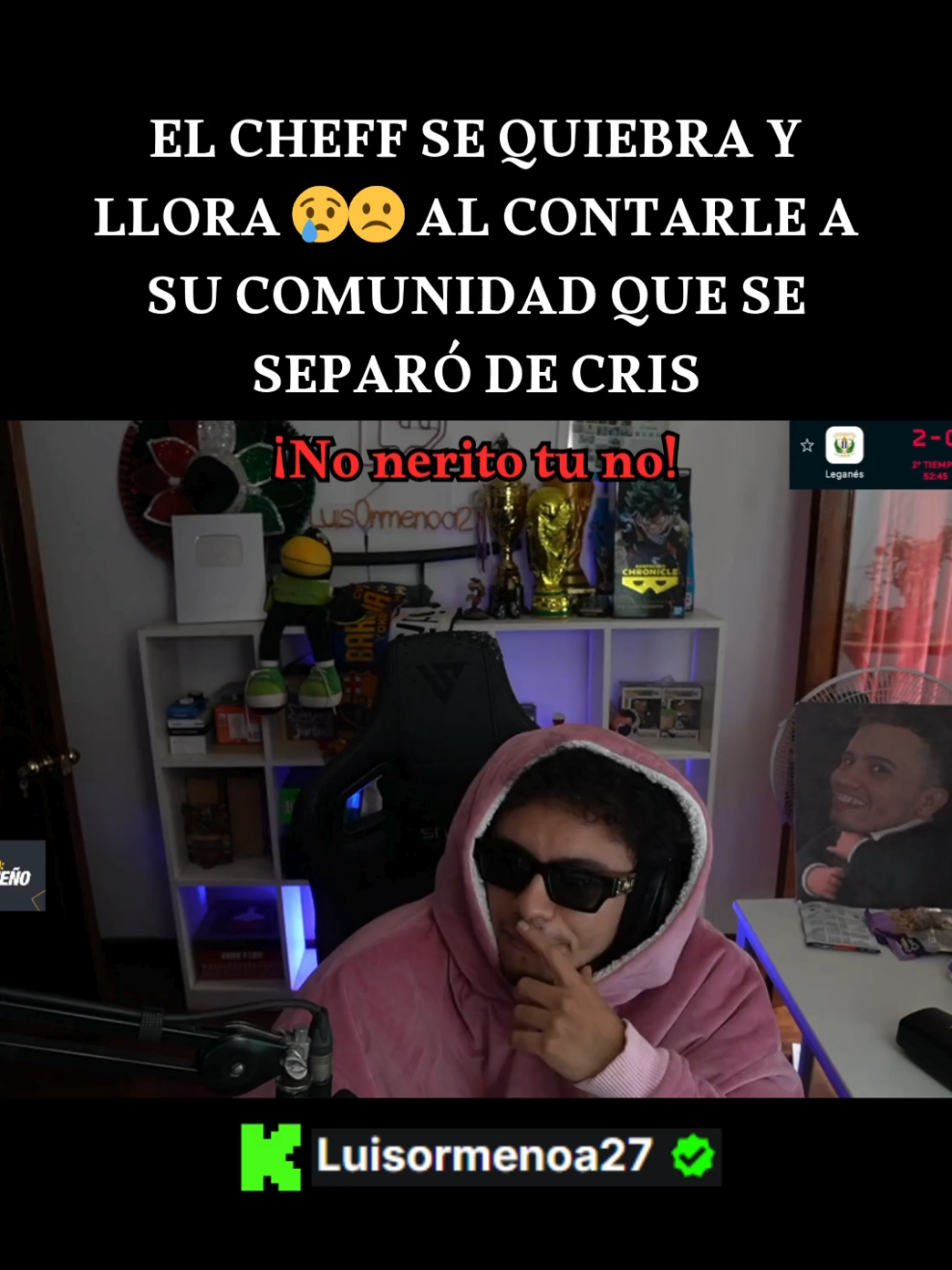 NO NERITO!!! #kick #kickperu #clip #fyp #paratii #viralvideos #goviral #luisormenoa27 #ormeño #relacion #ruptura #clipviral #peru🇵🇪 