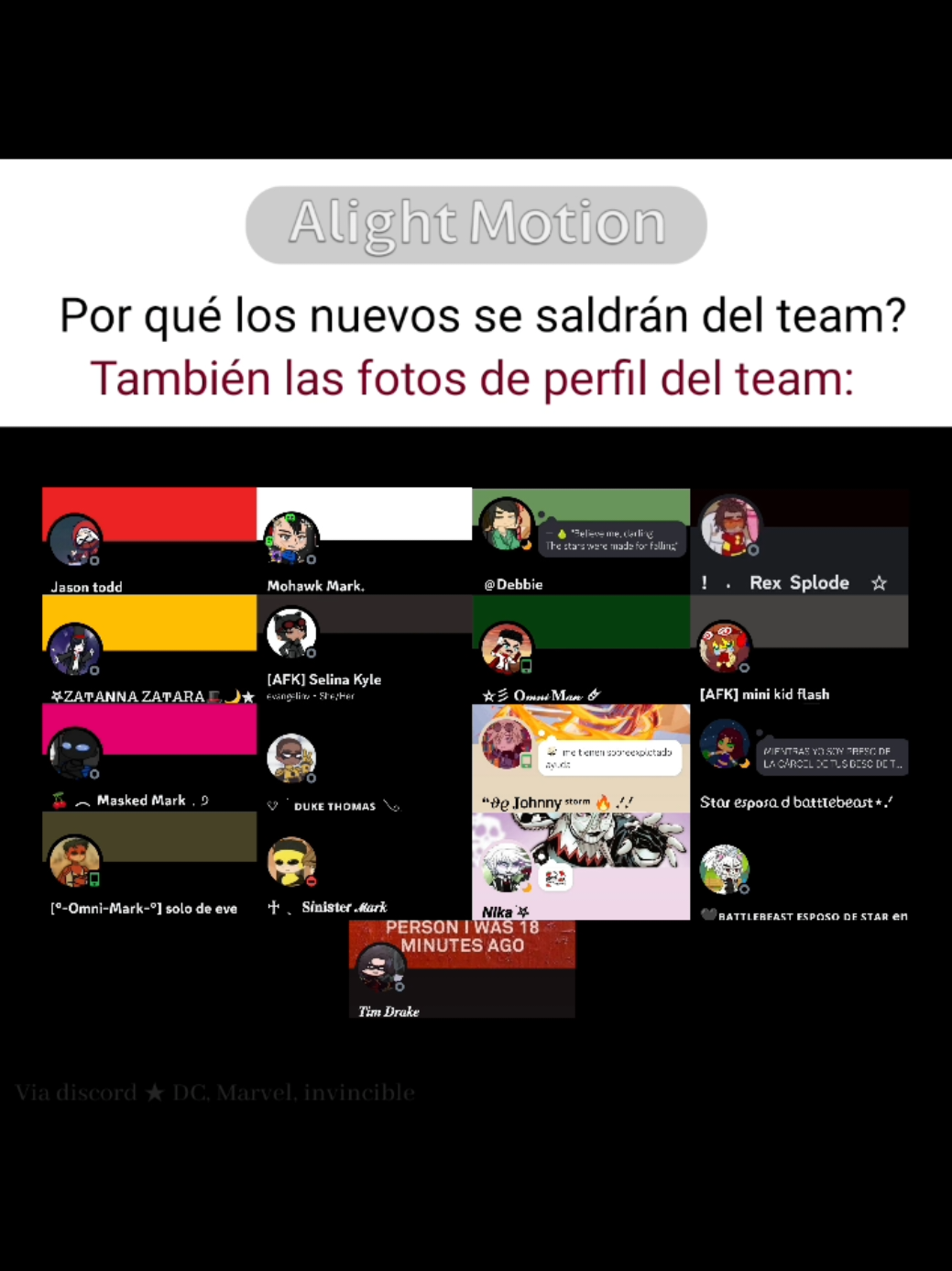 lo subía dos semanas después JAJJAJA #Team #Discord #Dc #Marvel #invincible #gachalife #donpollo #hola #yo #soy #mateo #hola #hola #waza #fyppppppppppppppppppppppp #fyp #foryoupage #tt #sss