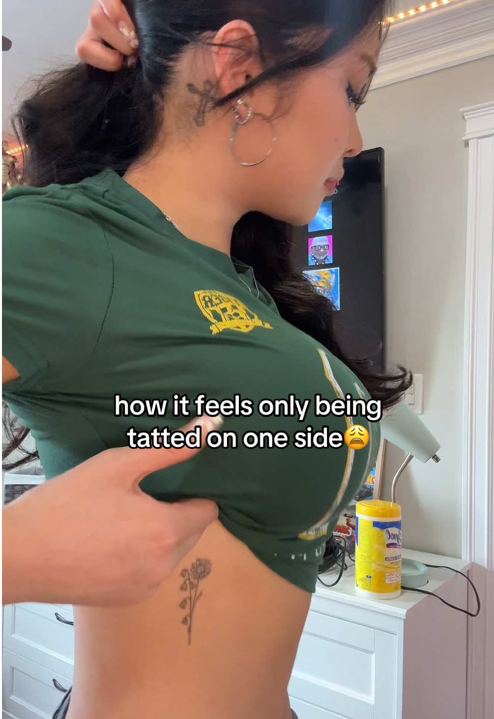 me when I lie LMAOO #joke #tattoo #tattooideas #tattootour #relatable #lmao #girlhood #trend 