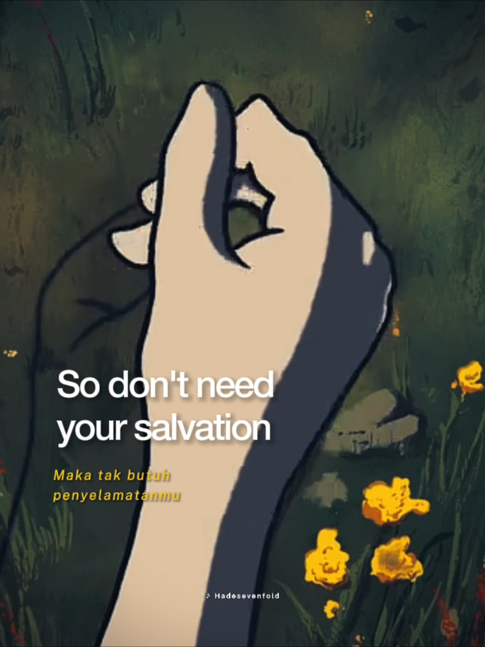 So don't need your salvation, with promises and kind 🍃 cr : 1924us #victim #avengedsevenfold #nightmare #skeletonclips 