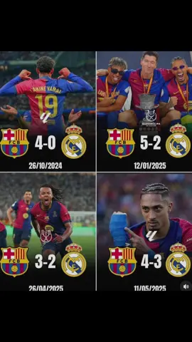 Barca in all Clasico in 2025 🎉🎉🎉🎉#viscabarca🔴🔵 #barca_team🔥 #fcbarcelona #viral_video #fypシ゚ #realmadrid #fyp #viral_video 