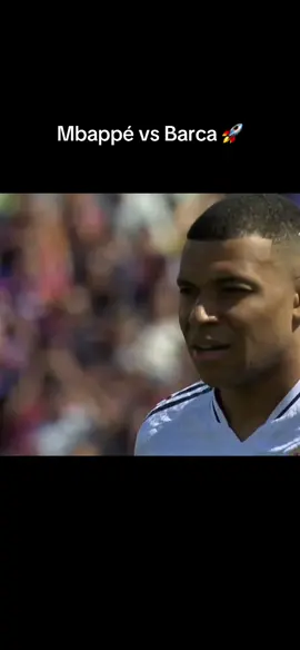 Triple de Mbappe vs Barca ⚽️ #pourtoi #classico #mbappe #real #footballtiktok #footballtiktok 
