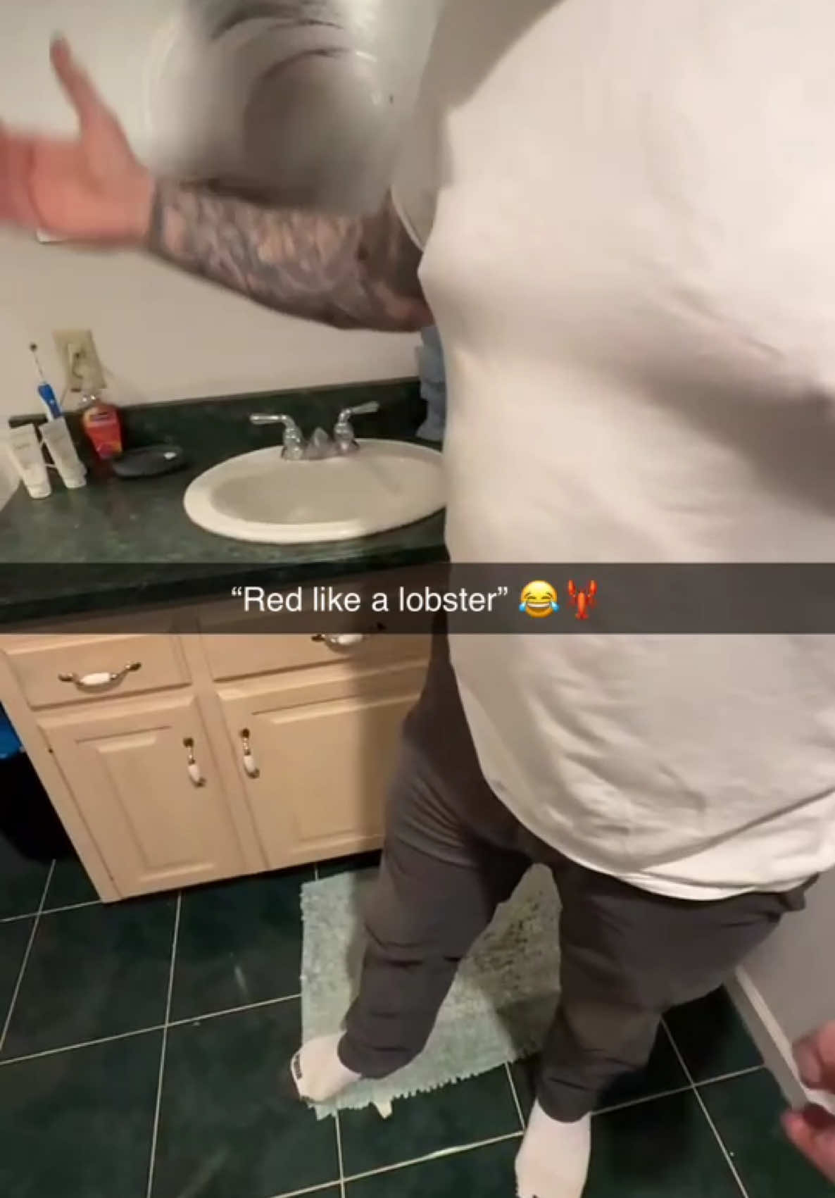 Like a lobster is crazy 😂🦞#foryoupage #fyp #viral #relateable #fypシ #trending #dad #italian 