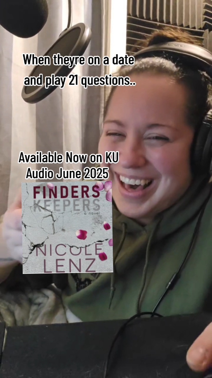 THE WAY I WAS CACKLING. Finders Keeper is out now for purchase on paperback and KU. Audio coming June 2025!! #finderskeepers #nicolelenz #romanticsuspense #smalltownromance #foundfamily #bookrecommendations #bookrecs #audiobook #audiobooks #narrator #audible @Nicole Lenz Author✍🏼✨ 