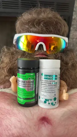 Upgrade your supplement game with DrBioCare! This Collagen Peptide Multivitamin helps smooth fine lines, support joints, and keep your skin glowing. Pair it with the Magnesium Glycinate formula to boost muscle strength, improve sleep, and power your brain, heart, and liver. Wellness just got smarter. #DrBioCare #CollagenGlow #MagnesiumPower #SkinAndStrength #TikTokShop #SuppStack #DailyVitamins #GlowAndGo