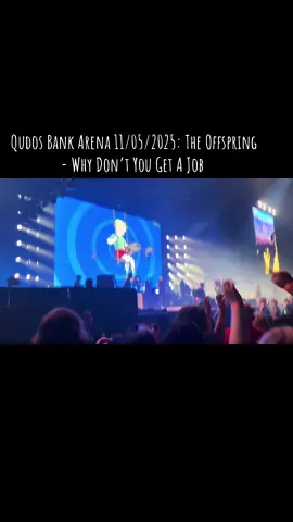 Qudos Bank Arena 11/05/2025: The Offspring - Why Don’t You Get A Job  #theoffspring 