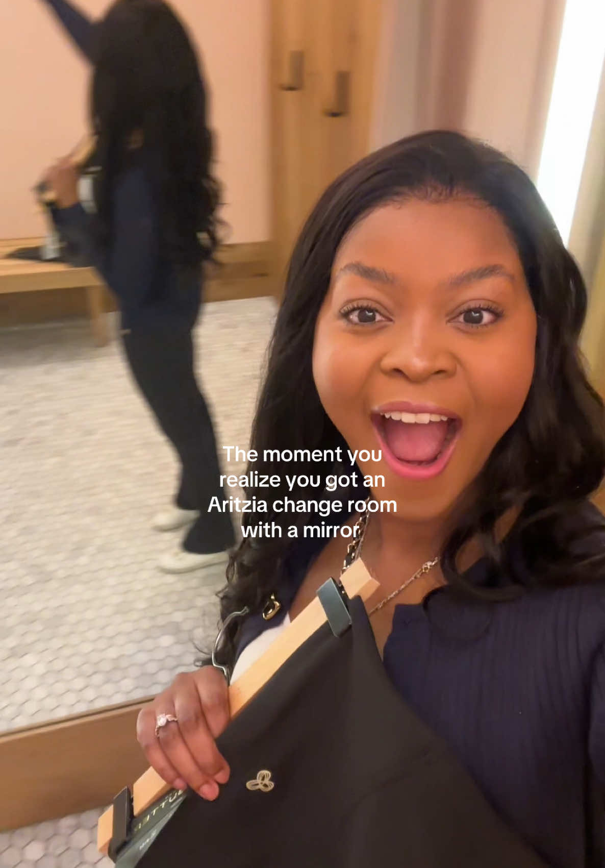 Today is going to be a good day😌 #aritzia #aritziahaul 