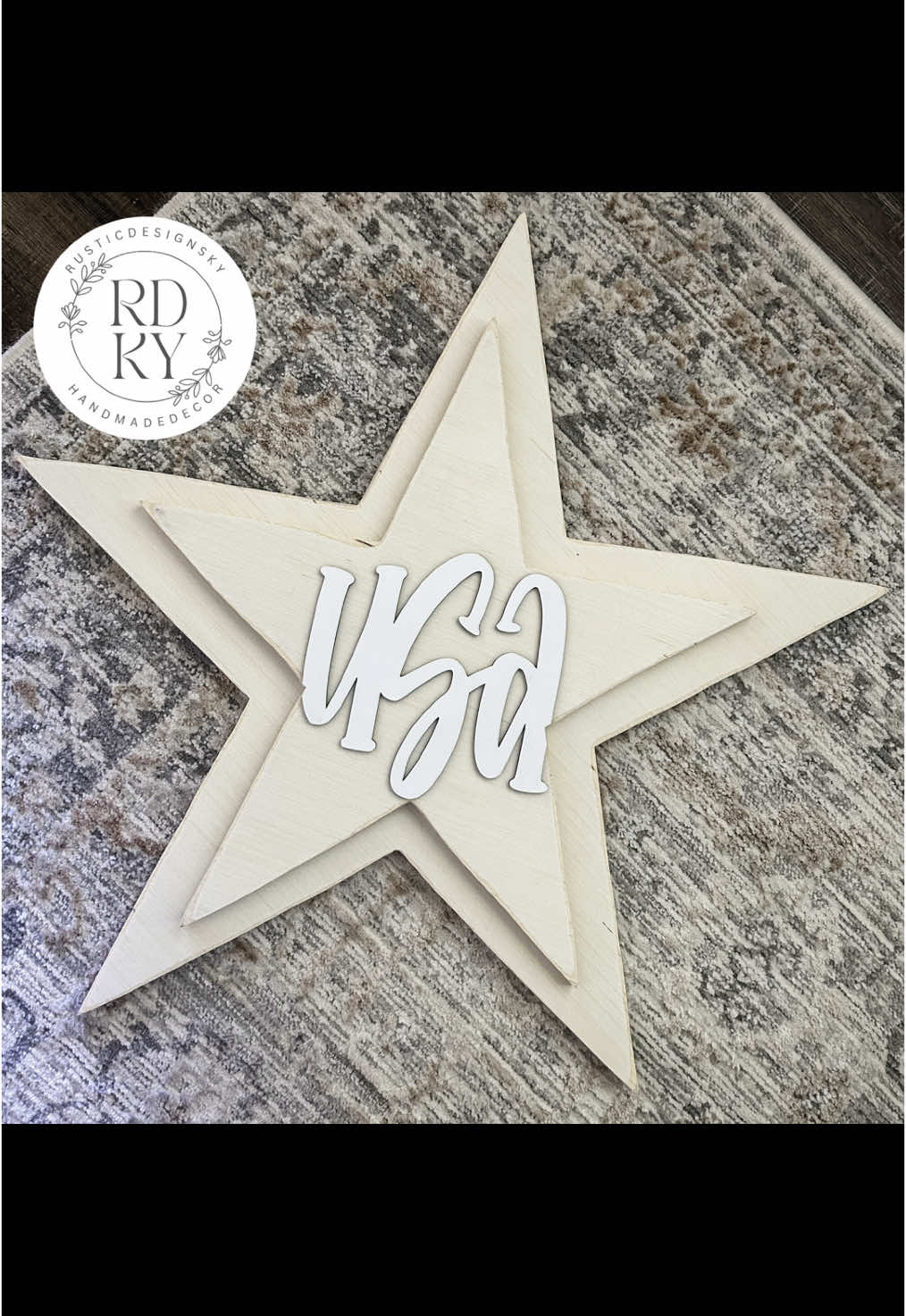 Part 1 Star #doorhanger #jigsaw #handmade #DIY #woodwork #sneakpeek #patrioticdecor