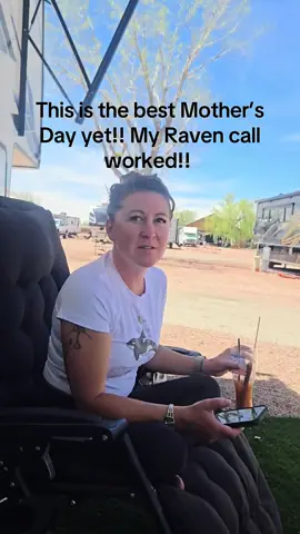 So I decided I want a raven as a pet… naturally, I learned the raven call (because TikTok said I could). I may have nailed it. Because guess what? A real raven showed up at our campsite. Did it have anything to do with the bag of trash in the back of the side-by-side? Absolutely not. We locked eyes, had a spiritual moment… and then he flew off like a mysterious ex. More to come on my future pet raven. This is only the beginning. #RavenWhisperer #RVLife #ReelMessOutdoors #CampChronicles #TrashOrTreasure #BirdBestieInTraining #WildernessWeirdos #BlackLabAndRavenDuo