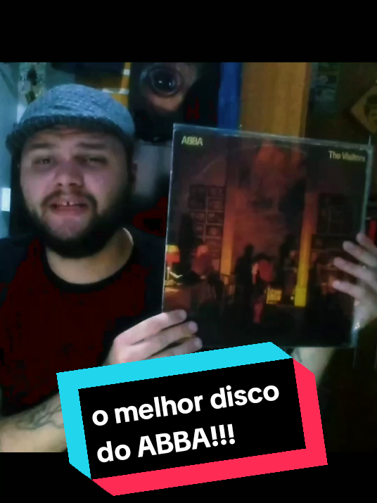 o melhor disco do ABBA  #abba #discos #thevisitors #sleepingthroughmyfingers #vintage #vinil #album #pop 