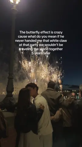 Crazyyyyy cause wdym? 🦋 #butterflyeffect #couplegoals #travelcouple #fyp 
