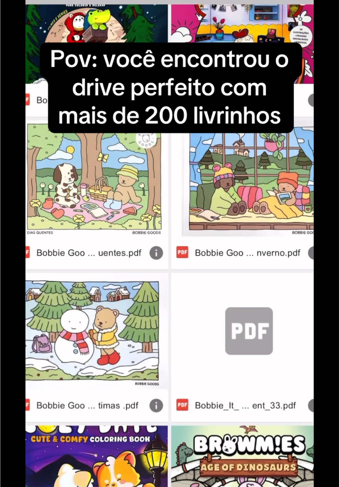 O drive perfeito existe #bobbiegoodscoloringbook #bobbiegoods #comfyfriends #fyp 