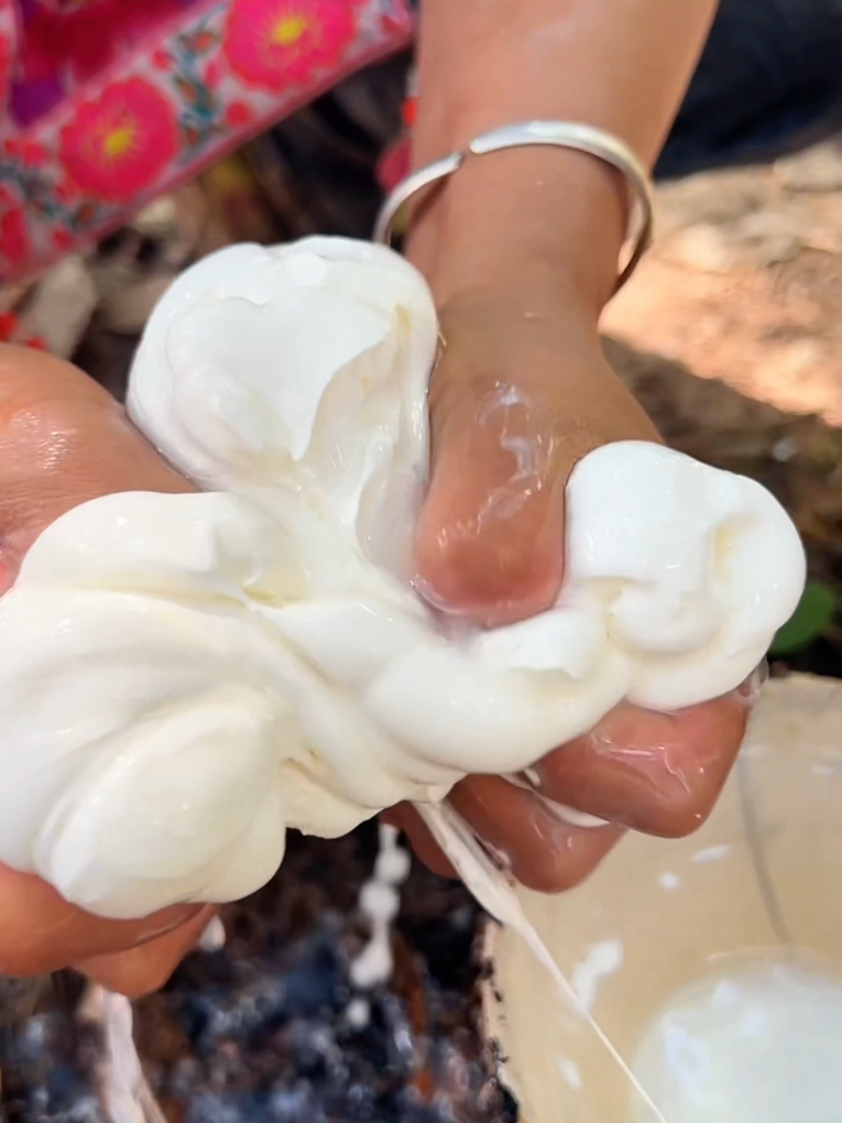 cleaning natural rubber #fyp 